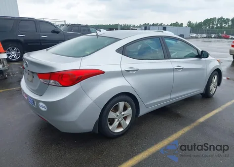 2013 Hyundai Elantra Gls из США, поврежденный, VIN KMHDH4AE2DU674396